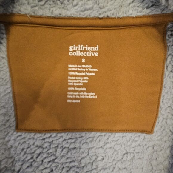 Girlfriend Collective Ice Recycled Full-zip FleeceSize S - Picture 8 of 9